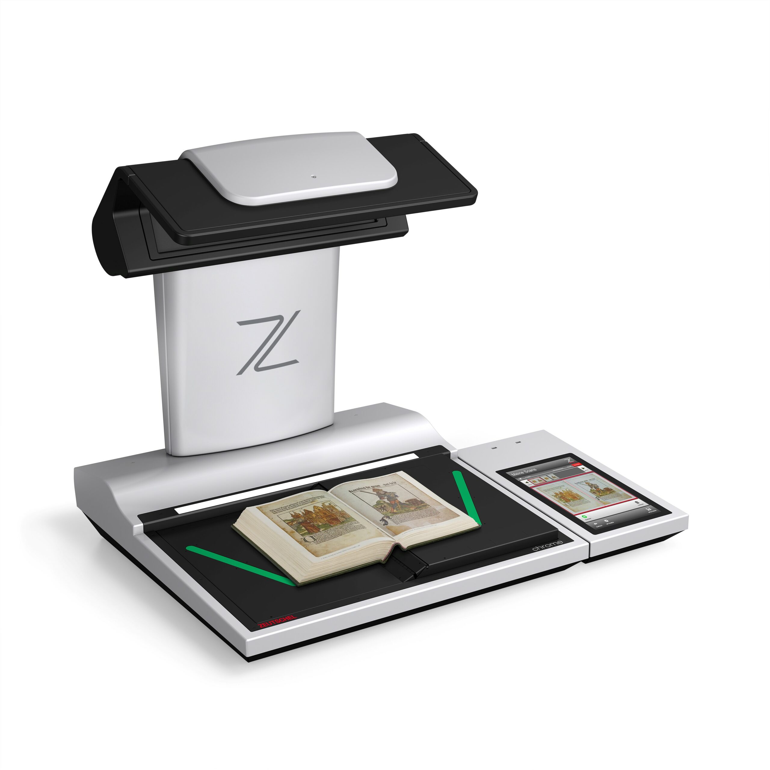 Overhead Scanner chrome Zeutschel GmbH