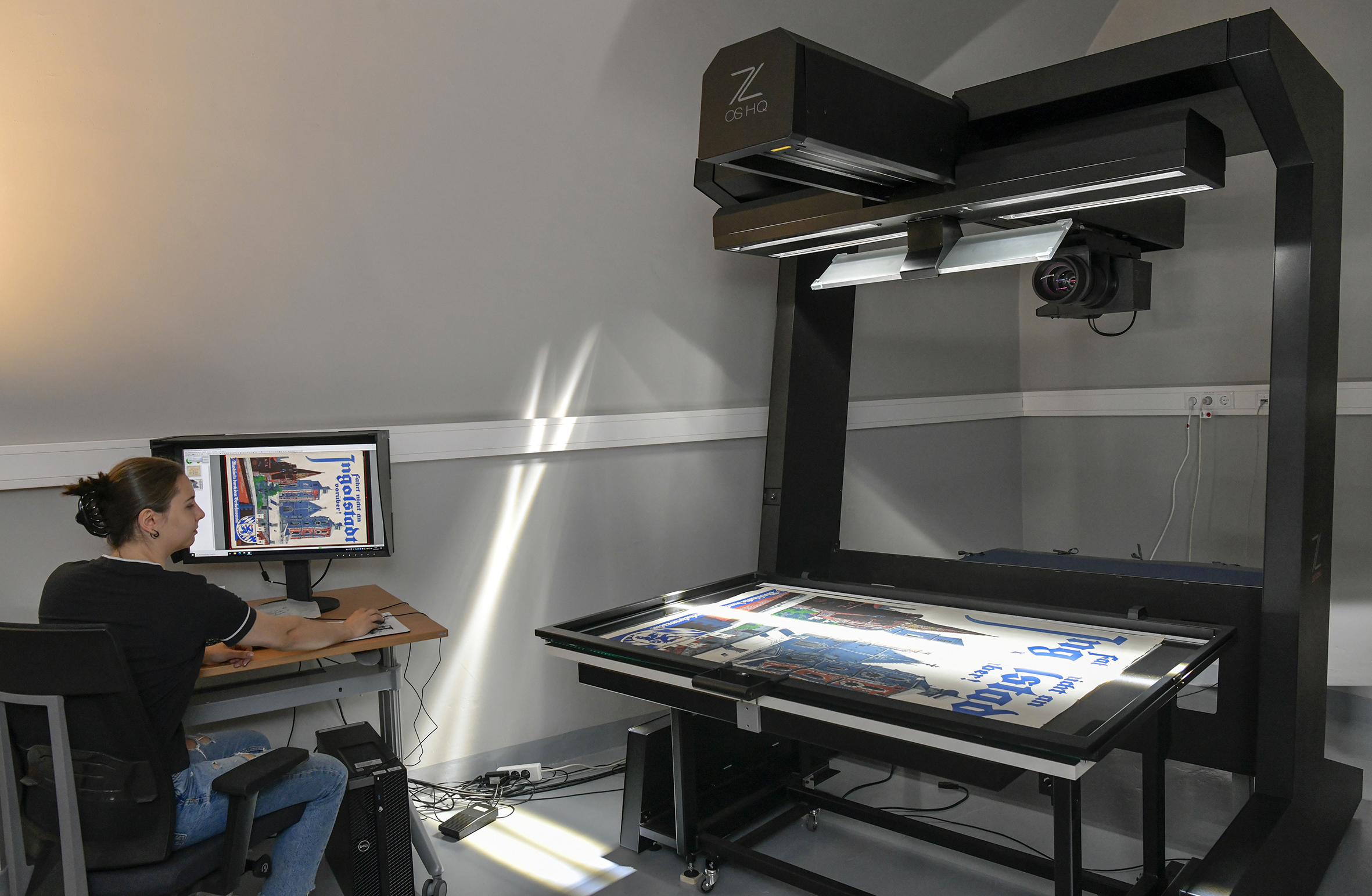 Digitization XXL – Procurement of an A0 overhead scanner for the City Archive of Ingolstadt/Germany